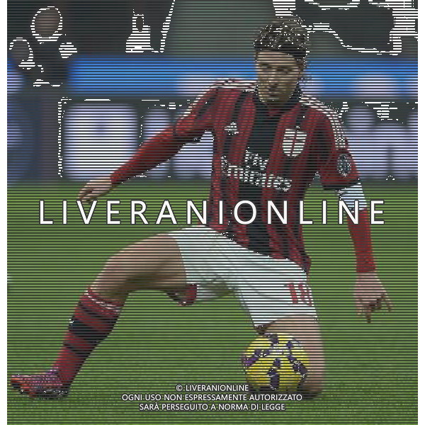 Coppa Italia TIM Cup 2014/2015 Quarti di Finale Milano - 27.01.2015 Milan-Lazio Nella Foto:Montolivo Riccardo /Ph.Vitez-Ag. Aldo Liverani