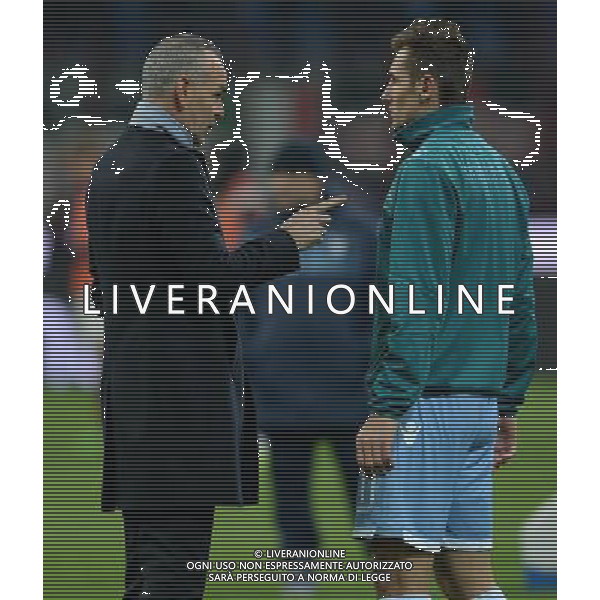 Coppa Italia TIM Cup 2014/2015 Quarti di Finale Milano - 27.01.2015 Milan-Lazio Nella Foto:Pioli Stefano-Klose Miroslav /Ph.Vitez-Ag. Aldo Liverani