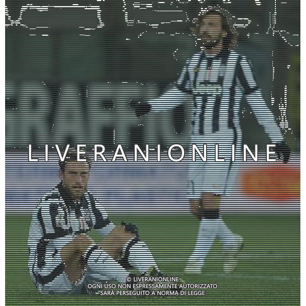 Coppa Italia TIM Cup 2014/2015 Quarti di Finale Parma - 28.01.2015 Parma-Juventus Nella Foto:Marchisio Claudio-Pirlo Andrea /Ph.Vitez-Ag. Aldo Liverani