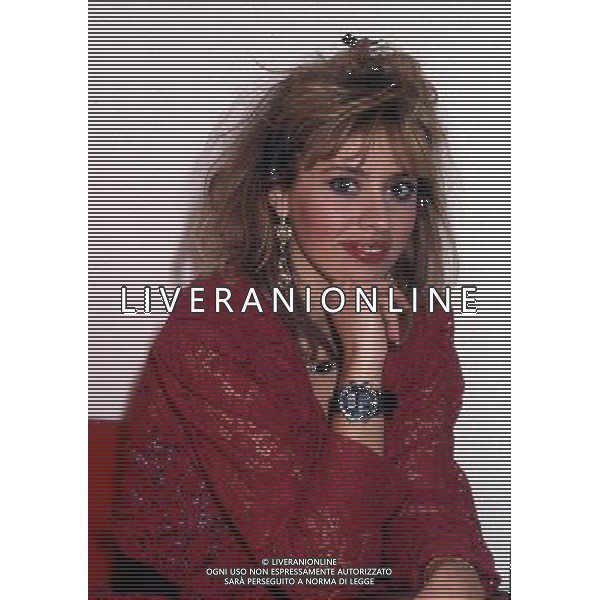 RETROSPETTIVA ALESSANDRA MUSSOLINI NELLA FOTO ALESSANDRA MUSSOLINI AG ALDO LIVERANI SAS