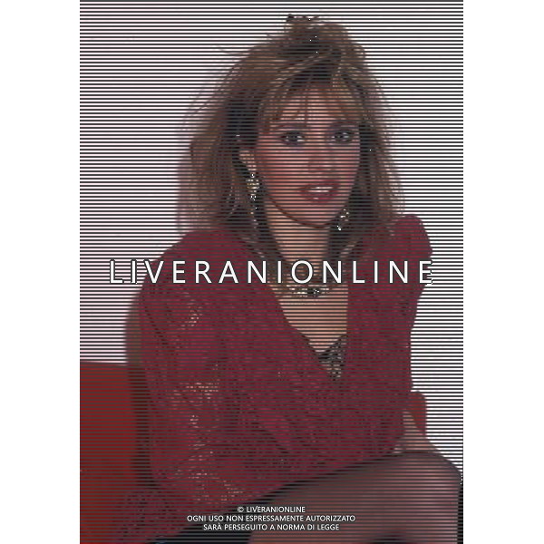 RETROSPETTIVA ALESSANDRA MUSSOLINI NELLA FOTO ALESSANDRA MUSSOLINI AG ALDO LIVERANI SAS