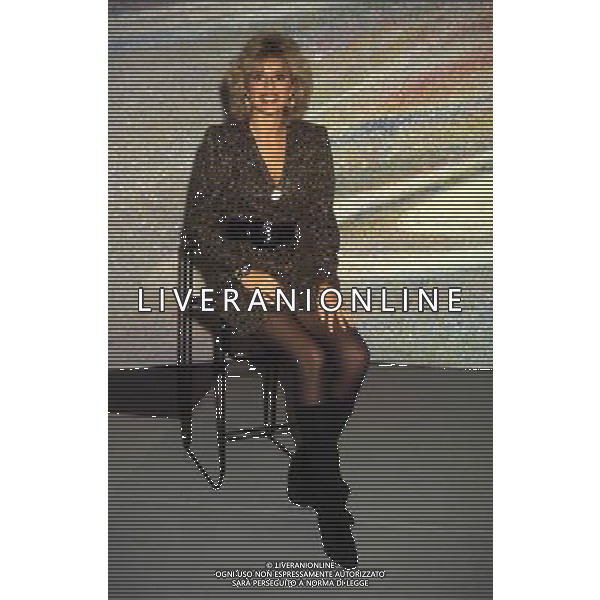 RETROSPETTIVA ALESSANDRA MUSSOLINI NELLA FOTO ALESSANDRA MUSSOLINI AG ALDO LIVERANI SAS