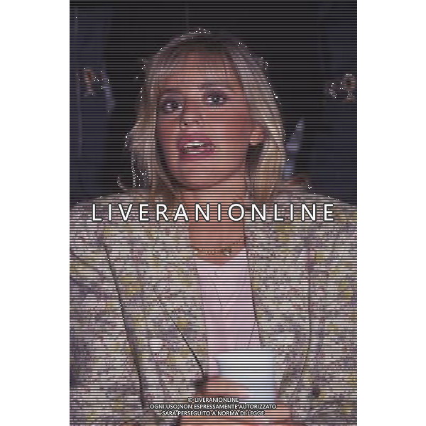 RETROSPETTIVA ALESSANDRA MUSSOLINI NELLA FOTO ALESSANDRA MUSSOLINI AG ALDO LIVERANI SAS