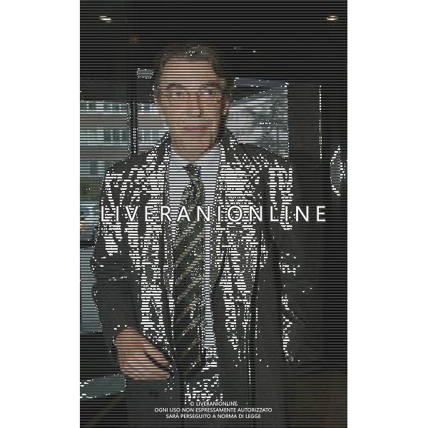 Milano 14 gennaio 2005 Lega calcio riunione per la Tv Digitale Terrestre nella foto: Moratti Massimo foto Andry / Ag. Aldo Liverani