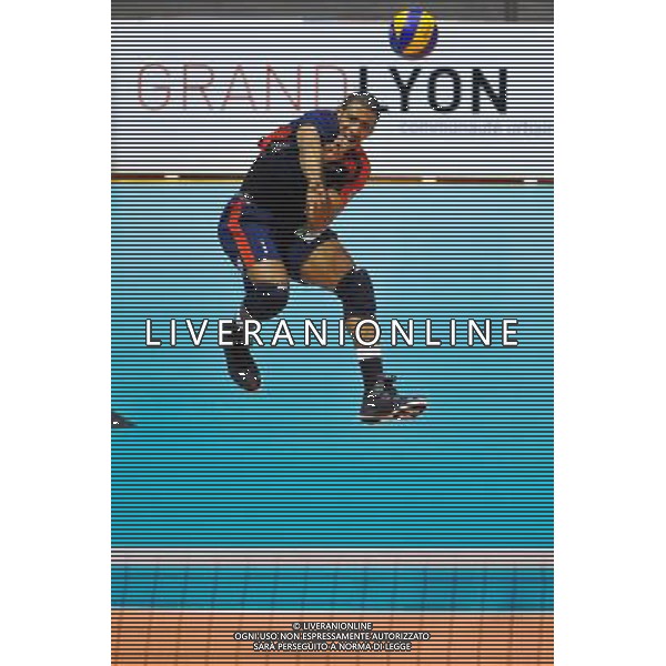 Javier GONZALEZ - 29.01.2015 - Lyon / Ajaccio - 18e journee Ligue A Photo : Jean Paul Thomas / Icon Sport AG ALDO LIVERANI SAS ONLY ITALY