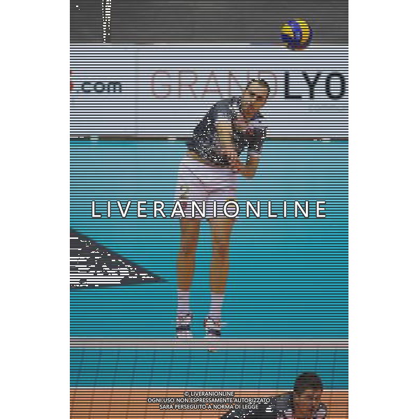 Valentin BRATOEV - 29.01.2015 - Lyon / Ajaccio - 18e journee Ligue A Photo : Jean Paul Thomas / Icon Sport AG ALDO LIVERANI SAS ONLY ITALY