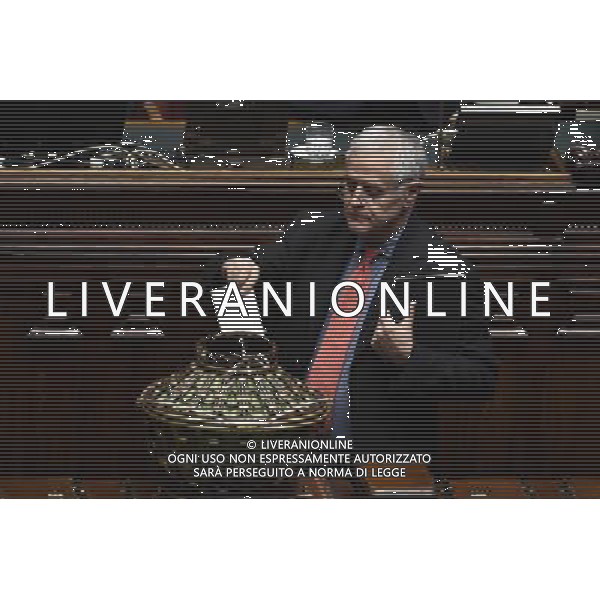 Roma - 30/01/2014 - Camera dei deputati - Seduta comune per Elezione Presidente della Repubblica - nella foto: Roberto Formigoni /Ph. Fabrizio Corradetti - Ag. Aldo Liverani sas