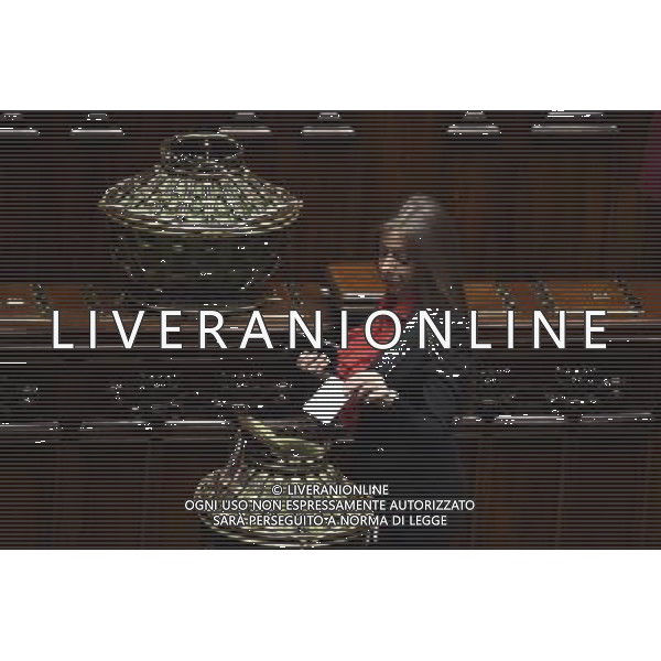 Camera dei Deputati - Seduta comune per Elezione Presidente della Repubblica - Quarta votazione Roma 31 gennaio 2015 nella foto Maria Rosaria Rossi ©Corradetti/AGENZIA ALDO LIVERANI SAS