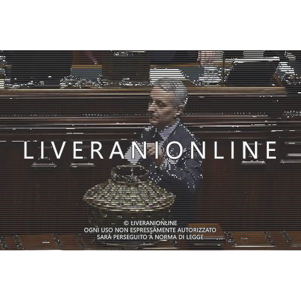 Camera dei Deputati - Seduta comune per Elezione Presidente della Repubblica - Quarta votazione Roma 31 gennaio 2015 nella foto Gaetano quagliariello ©Corradetti/AGENZIA ALDO LIVERANI SAS
