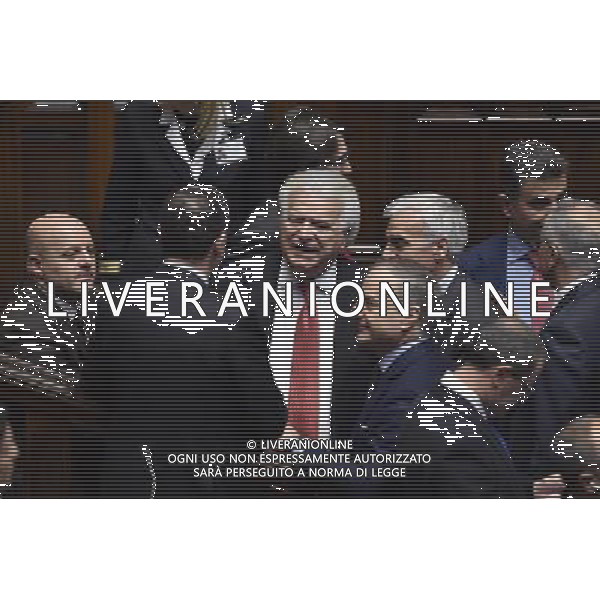 Camera dei Deputati - Seduta comune per Elezione Presidente della Repubblica - Quarta votazione Roma 31 gennaio 2015 nella foto Denis Verdini ©Corradetti/AGENZIA ALDO LIVERANI SAS