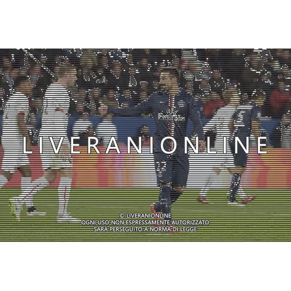 Ezequiel LAVEZZI - 30.01.2015 - PSG / Rennes - 23eme journee de Ligue 1 Photo : Andre Ferreira / Icon Sport AG ALDO LIVERANI SAS ONLY ITALY