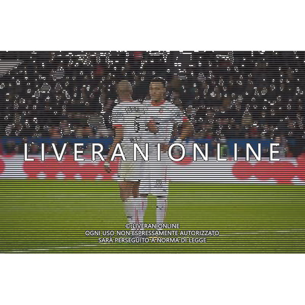 Gelson Fernandes / Edson Mexer - 30.01.2015 - PSG / Rennes - 23eme journee de Ligue 1 Photo : Andre Ferreira / Icon Sport AG ALDO LIVERANI SAS ONLY ITALY