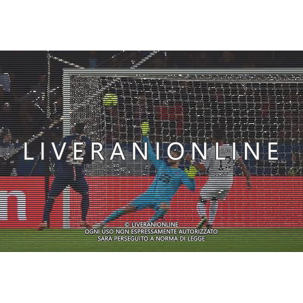 But Ezequiel LAVEZZI - 30.01.2015 - PSG / Rennes - 23eme journee de Ligue 1 Photo : WinterPress / Icon Sport AG ALDO LIVERANI SAS ONLY ITALY