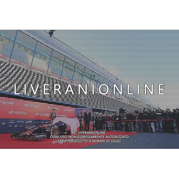 (L to R): Max Verstappen (NLD) Scuderia Toro Rosso and team mate Carlos Sainz Jr (ESP) Scuderia Toro Rosso unveil the new Scuderia Toro Rosso STR10. 31.01.2015. Formula One Testing, Preparation Day, Jerez, Spain. - www., EMail: requests@ - copy of publication required for printed pictures. Every used picture is fee-liable. © Copyright: Moy / /Agenzia Aldo Liverani Sas - ITALY ONLY - EDITORIAL USE ONLY