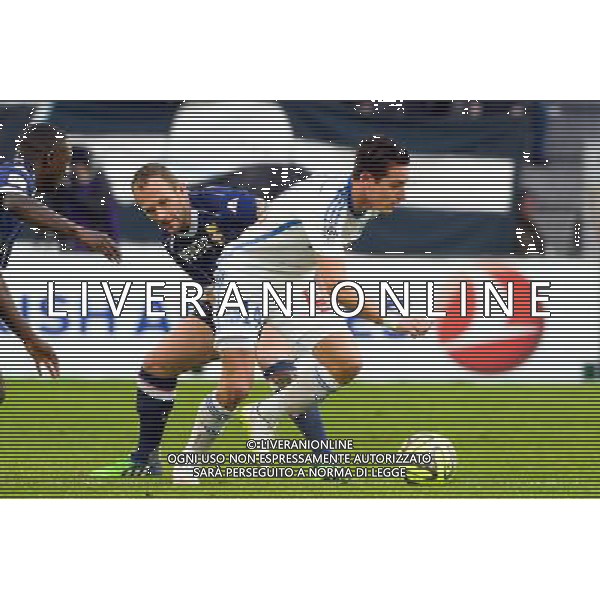 Florian THAUVIN / Olivier SORLIN - 31.01.2015 - Marseille / Evian Thonon - 23eme journee de Ligue 1 - Photo : Gaston Petrelli / Icon Sport /Agenzia Aldo Liverani sas - ITALY ONLY - EDITORIAL USE ONLY
