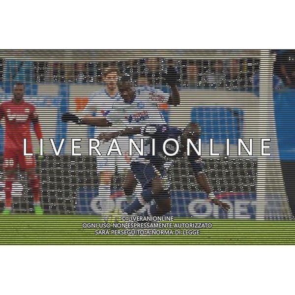 Djakaridja KONE / Giannelli IMBULA - 31.01.2015 - Marseille / Evian Thonon - 23eme journee de Ligue 1 - Photo : Gaston Petrelli / Icon Sport /Agenzia Aldo Liverani sas - ITALY ONLY - EDITORIAL USE ONLY