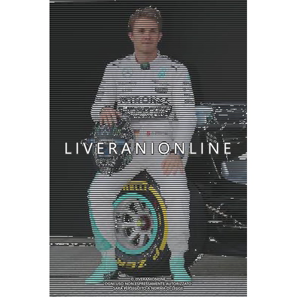 Nico Rosberg (GER) Mercedes AMG F1 W06. 01.02.2015. Formula One Testing, Day One, Jerez, Spain. AG ALDO LIVERANI SAS ONLY ITALY