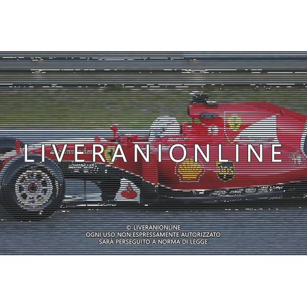 Sebastian Vettel (GER) Ferrari SF15-T. 01.02.2015. Formula One Testing, Day One, Jerez, Spain. AG ALDO LIVERANI SAS ONLY ITALY