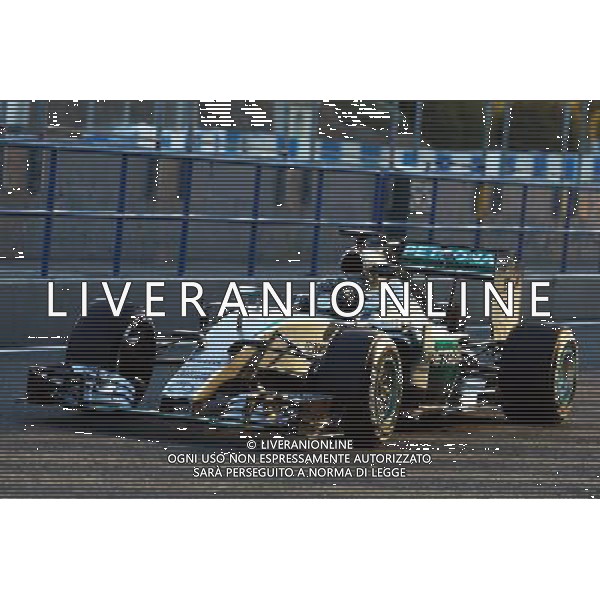 Nico Rosberg (GER) Mercedes AMG F1 W06. 01.02.2015. Formula One Testing, Day One, Jerez, Spain. AG ALDO LIVERANI SAS ONLY ITALY