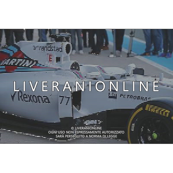Williams FW37 sidepod detail. 01.02.2015. Formula One Testing, Day One, Jerez, Spain. AG ALDO LIVERANI SAS ONLY ITALY