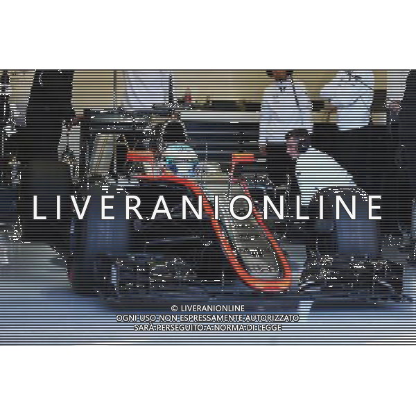 Fernando Alonso (ESP) McLaren MP4-30. 01.02.2015. Formula One Testing, Day One, Jerez, Spain. AG ALDO LIVERANI SAS ONLY ITALY