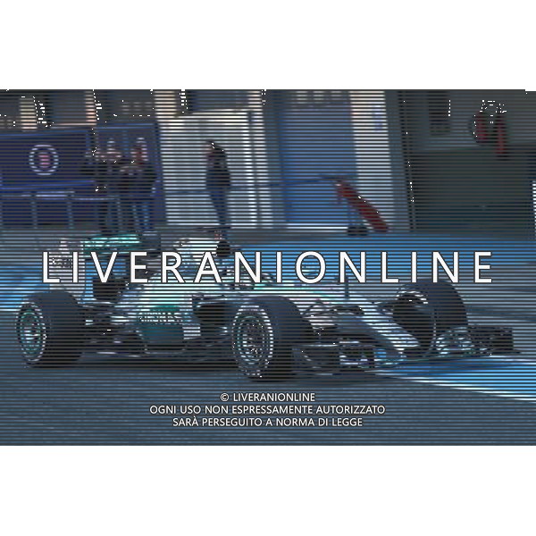 Nico Rosberg (GER) Mercedes AMG F1 W06. 01.02.2015. Formula One Testing, Day One, Jerez, Spain. AG ALDO LIVERANI SAS ONLY ITALY