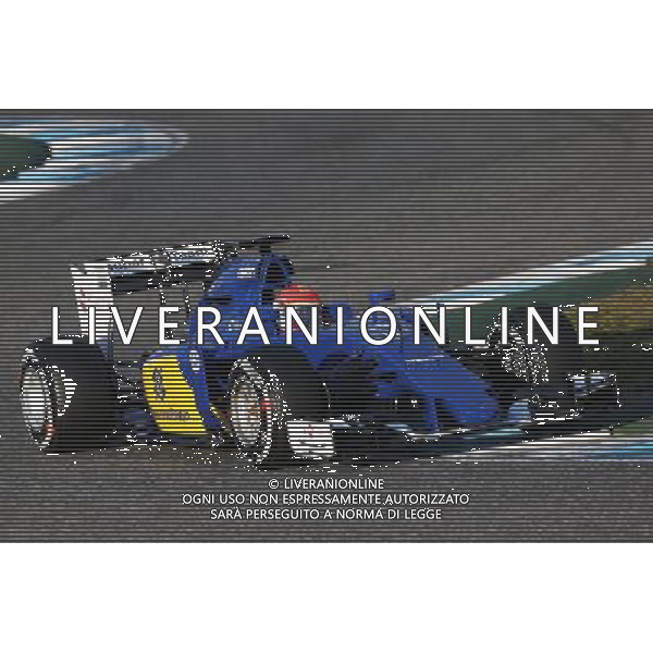 Felipe Nasr (BRA) Sauber C34. 02.02.2015. Formula One Testing, Day Two, Jerez, Spain. AG ALDO LIVERANI SAS ONLY ITALY