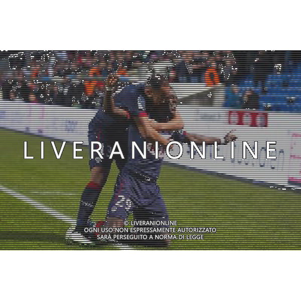 Joie Maxime Poundje - 01.02.2015 - Bordeaux / Guingamp - 23eme journee de Ligue 1 - Photo : Manuel Blondeau / Icon Sport AG ALDO LIVERANI SAS ONLY ITALY