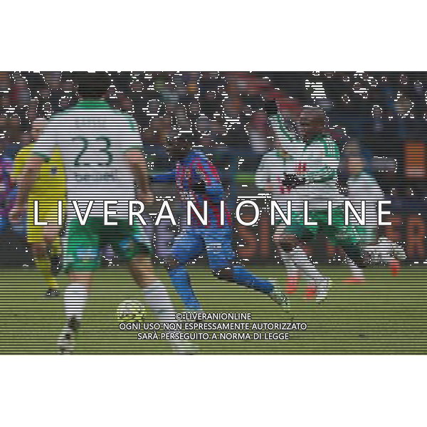 Ngolo KANTE / Joel NGUEMO - 01.02.2015 - Caen / Saint Etienne - 23eme journee de Ligue 1 - Photo : Vincent Michel / Icon Sport AG ALDO LIVERANI SAS ONLY ITALY