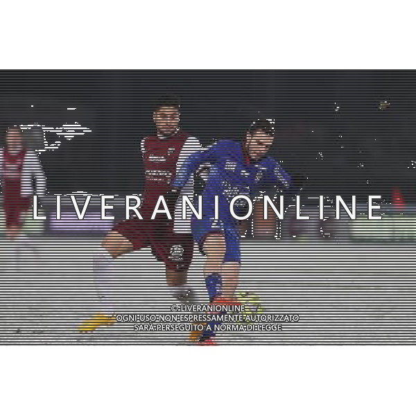 Jose luis PALOMINO / Alexy BOSETTI - 31.01.2015 - Metz / Nice - 23eme journee de Ligue 1 Photo : Fred Marvaux / Icon Sport