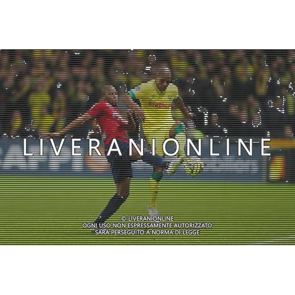 Djibril SIDIBE / Johan AUDEL - 31.01.2015 - Nantes / Lille - 23eme journee de Ligue 1 - Photo : Vincent Michel / Icon Sport AG ALDO LIVERANI SAS ONLY ITALY