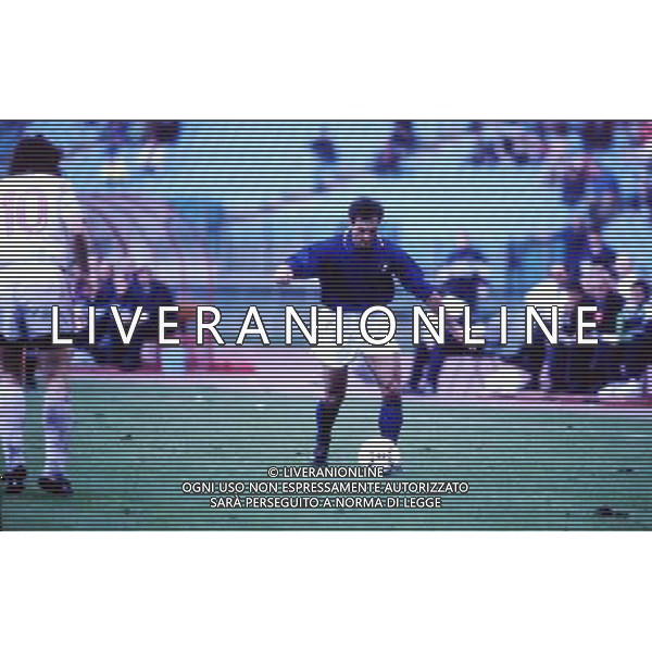 Luigi De Agostini Italia-Urss 1990 archivio Giovanni Liverani/AG.Aldo Liverani