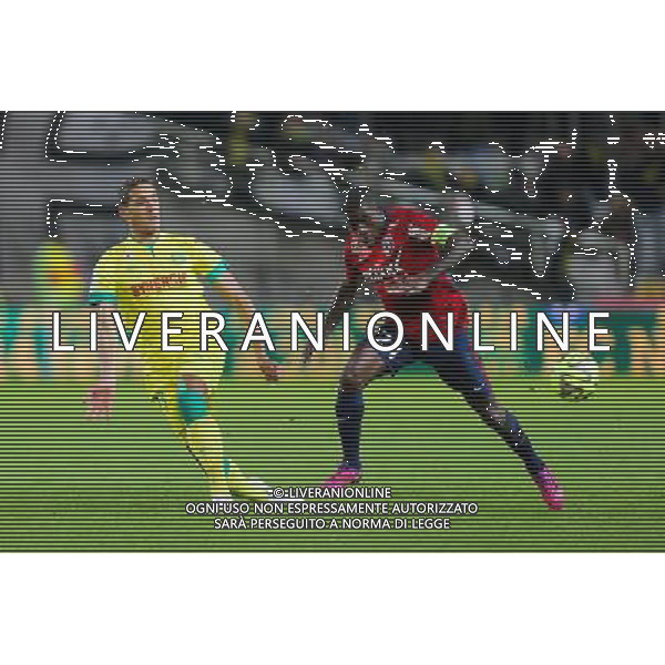 Yacine BAMMOU / Rio MAVUBA - 31.01.2015 - Nantes / Lille - 23eme journee de Ligue 1 - Photo : Vincent Michel / Icon Sport AG ALDO LIVERANI SAS ONLY ITALY