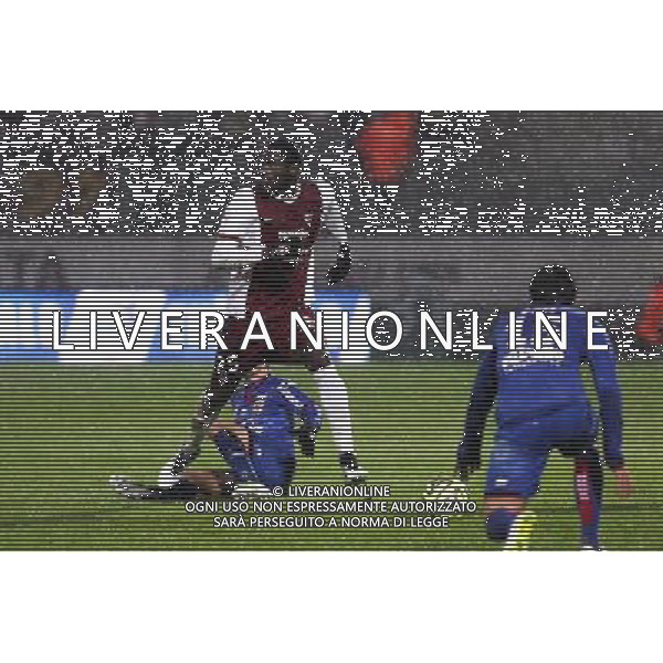 Kwame NSOR - 31.01.2015 - Metz / Nice - 23eme journee de Ligue 1 Photo : Fred Marvaux / Icon Sport