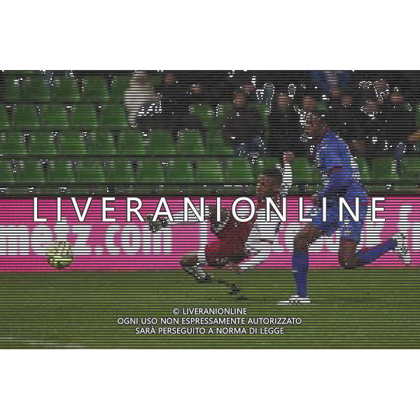 Bouna SARR - 31.01.2015 - Metz / Nice - 23eme journee de Ligue 1 Photo : Fred Marvaux / Icon Sport