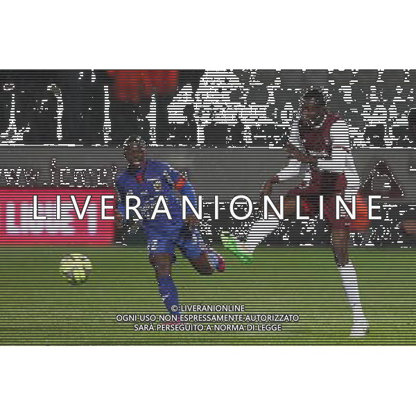 Kwame NSOR - 31.01.2015 - Metz / Nice - 23eme journee de Ligue 1 Photo : Fred Marvaux / Icon Sport