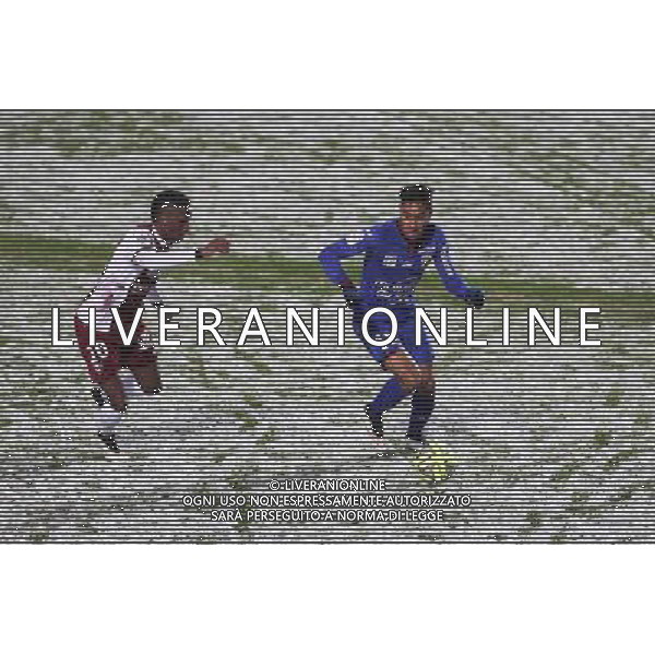 Bouna SARR / Jordan AMAVI - 31.01.2015 - Metz / Nice - 23eme journee de Ligue 1 Photo : Fred Marvaux / Icon Sport