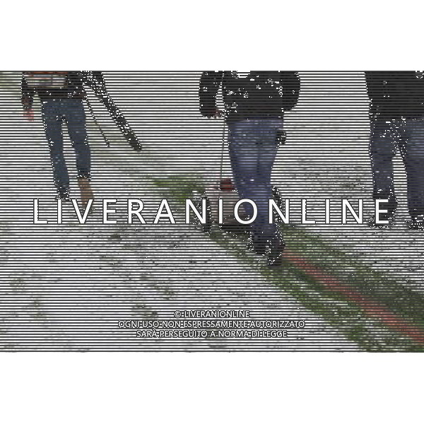 Illustration neige - 31.01.2015 - Metz / Nice - 23eme journee de Ligue 1 Photo : Fred Marvaux / Icon Sport