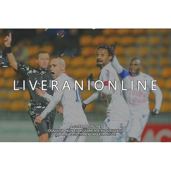 Joie RINCON / groupe Troyes - 30.01.2015 - Laval / Troyes - 22eme journee de Ligue 2 Photo : Vincent Michel / Icon Sport AG ALDO LIVERANI SAS ONLY ITALY