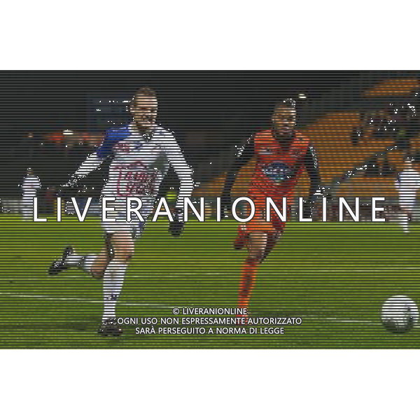 Stephane DARBION / Pierre Yves POLOMAT - 30.01.2015 - Laval / Troyes - 22eme journee de Ligue 2 Photo : Vincent Michel / Icon Sport AG ALDO LIVERANI SAS ONLY ITALY