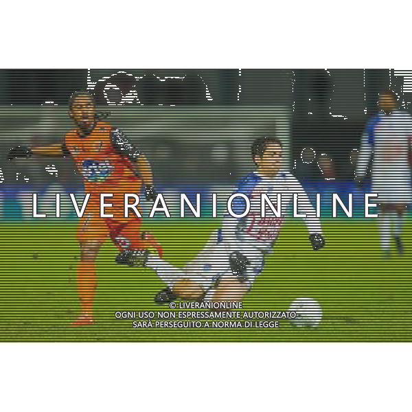 Thomas AYASSE / Wesley SAID - 30.01.2015 - Laval / Troyes - 22eme journee de Ligue 2 Photo : Vincent Michel / Icon Sport AG ALDO LIVERANI SAS ONLY ITALY