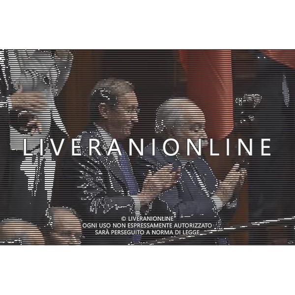 ROMA 03-02-2015 CAMERA DEI DEPUTATI IL GIURAMENTO DEL PRESIDENTE DELLA REPUBBLICA SERGIO MATTARELLAâ€¨NELLA FOTO GIANFRANCO FINI FOTO FABRIZIO CORRADETTI-AG ALDO LIVERANI SASâ€¨