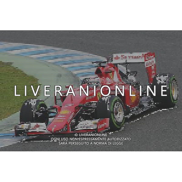 Kimi Raikkonen (FIN) Ferrari SF15-T. 03.02.2015. Formula One Testing, Day Three, Jerez, Spain. AG ALDO LIVERANI SAS ONLY ITALY