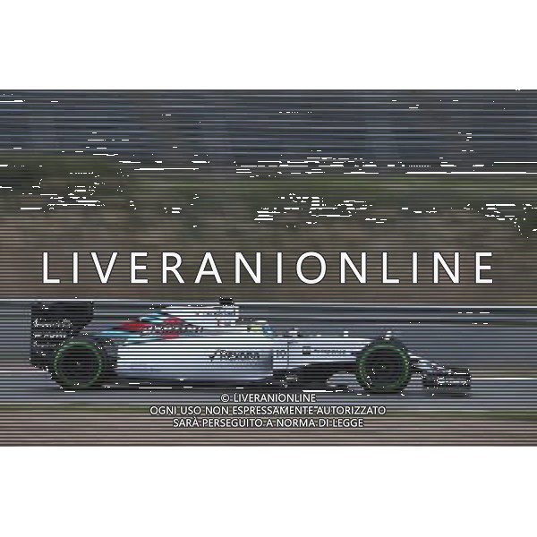 Felipe Massa (BRA) Williams FW37. 03.02.2015. Formula One Testing, Day Three, Jerez, Spain. AG ALDO LIVERANI SAS ONLY ITALY