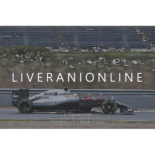 Fernando Alonso (ESP) McLaren MP4-30. 03.02.2015. Formula One Testing, Day Three, Jerez, Spain. AG ALDO LIVERANI SAS ONLY ITALY