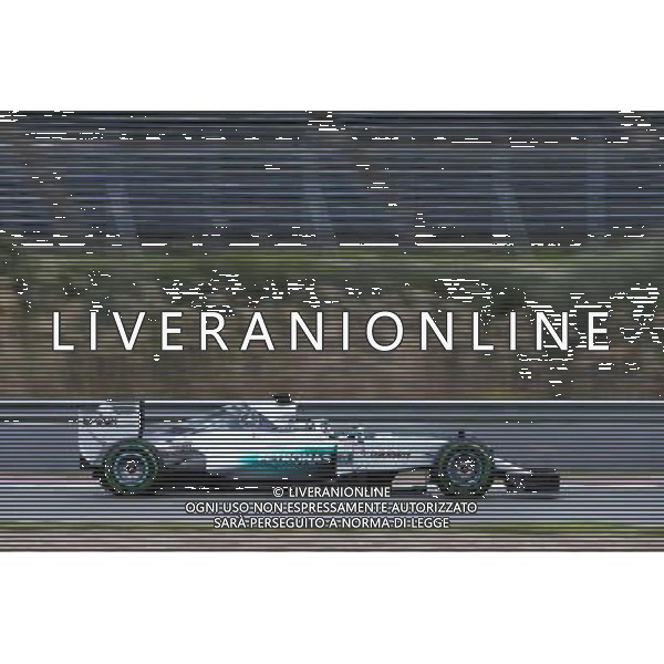 Nico Rosberg (GER) Mercedes AMG F1 W06. 03.02.2015. Formula One Testing, Day Three, Jerez, Spain. AG ALDO LIVERANI SAS ONLY ITALY