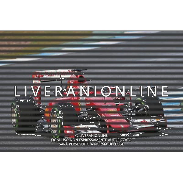 Kimi Raikkonen (FIN) Ferrari SF15-T running sensor equipment. 03.02.2015. Formula One Testing, Day Three, Jerez, Spain. AG ALDO LIVERANI SAS ONLY ITALY