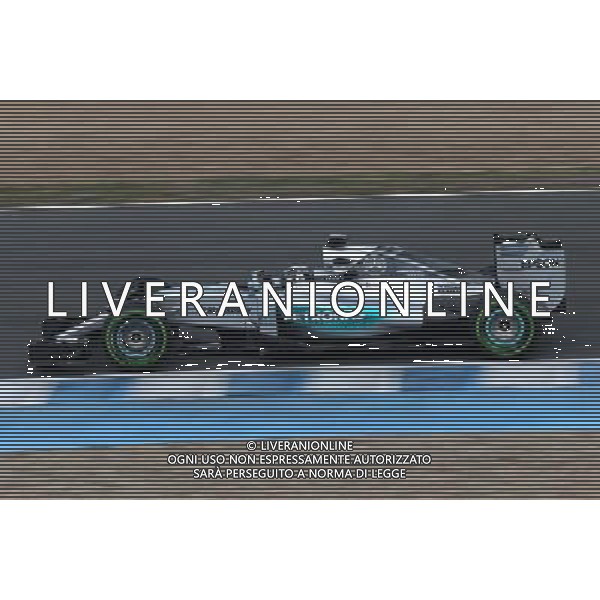 Nico Rosberg (GER), Mercedes AMG F1 Team 03.02.2015. Formula One Testing, Day Three, Jerez, Spain. AG ALDO LIVERANI SAS ONLY ITALY