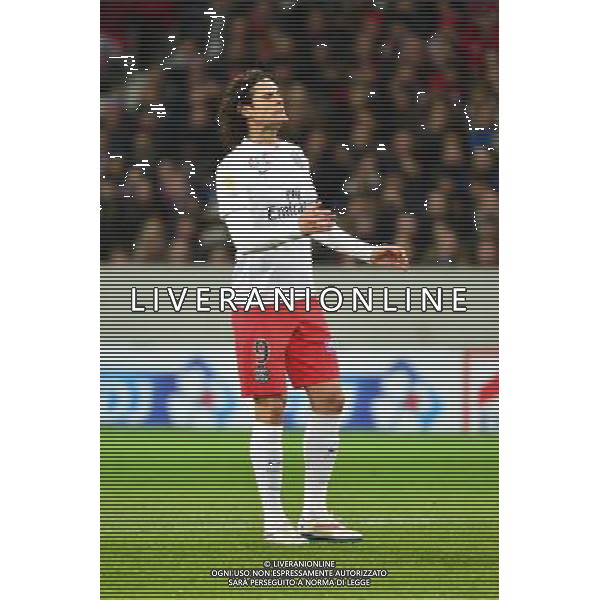 Edinson CAVANI - 03.02.2015 - Lille / Paris Saint Germain - 1/2Finale Coupe de la Ligue Photo : Dave Winter / Icon Sport /Agenzia Aldo Liverani sas - ITALY ONLY - EDITORIAL USE ONLY
