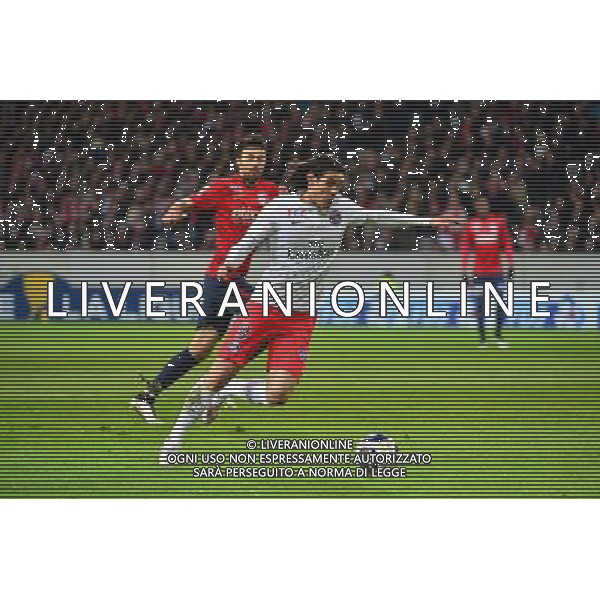Edinson CAVANI - 03.02.2015 - Lille / Paris Saint Germain - 1/2Finale Coupe de la Ligue Photo : Dave Winter / Icon Sport /Agenzia Aldo Liverani sas - ITALY ONLY - EDITORIAL USE ONLY